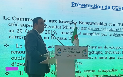 Le CEREFE présent au salon internationale d’Algérie de l’environnement et  des énergies renouvelables