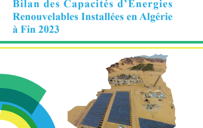 Le CEREFE publie le bilan des réalisations en énergies renouvelables en Algérie 2023